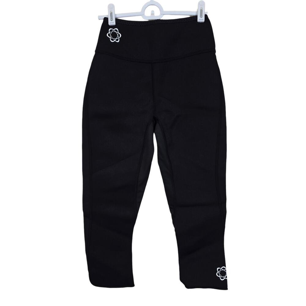 Women's Zaggora Crop Black Neoprene Hot Pants | Size Small